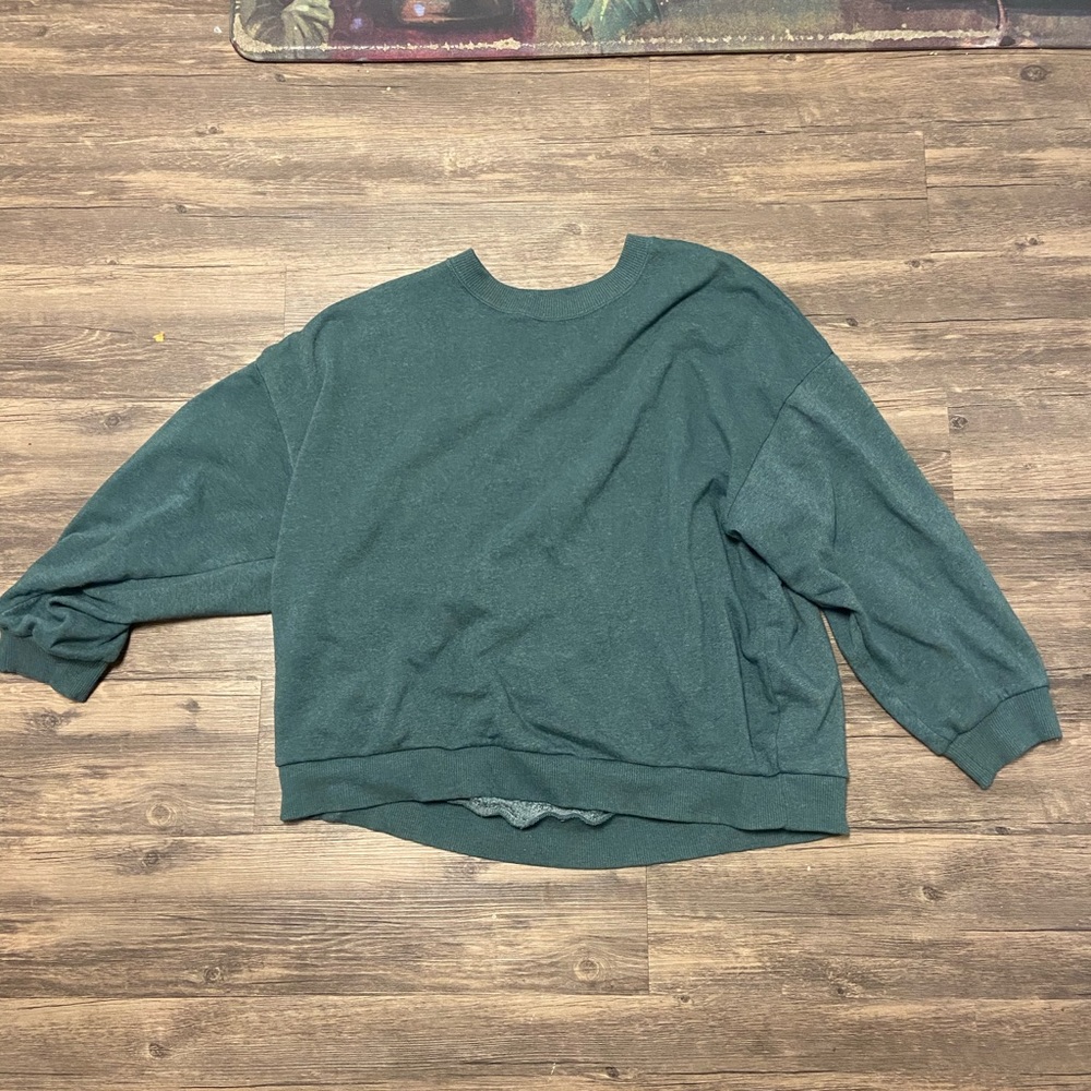 American Eagle Dark Green Sweater Size XL
